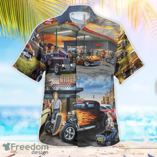 Hot Rod Hawaiian Shirt Beach Shirt Summer Holiday Gift Product Photo 3