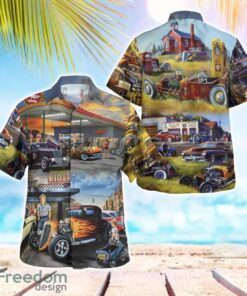 Hot Rod Hawaiian Shirt Beach Shirt Summer Holiday Gift Product Photo 1