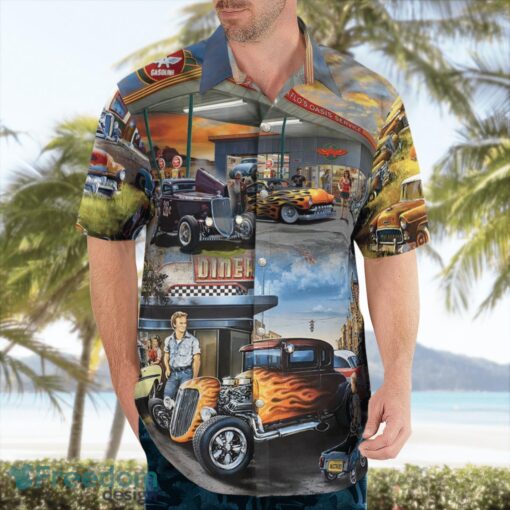 Hot Rod Hawaiian Shirt Beach Shirt Summer Holiday Gift Product Photo 4