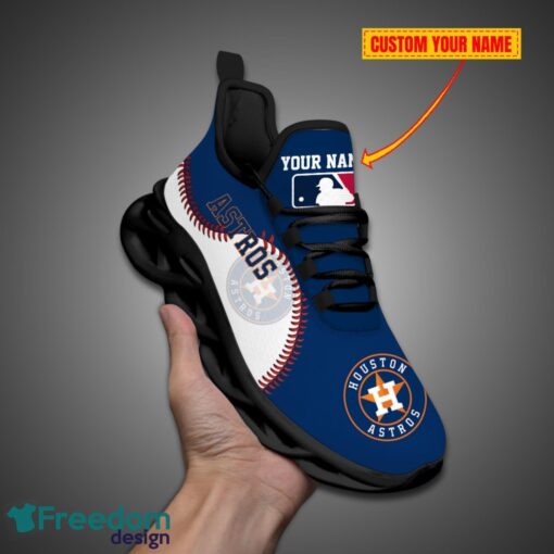 Houston Astros MLB Personalized Name Max Soul Shoes New Gift Product Photo 2