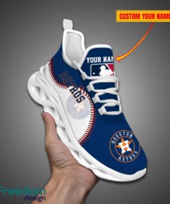 Houston Astros MLB Personalized Name Max Soul Shoes New Gift