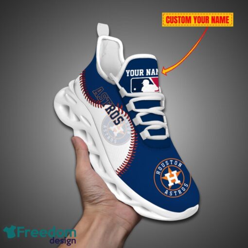 Houston Astros MLB Personalized Name Max Soul Shoes New Gift Product Photo 1