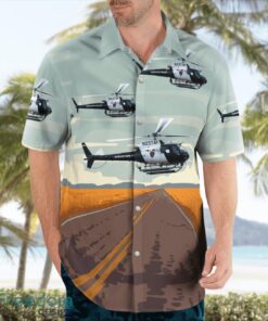 Houston Police Department H125 Airbus N2374F Beach Hawaiian Shirt Summer Gift Product Photo 4