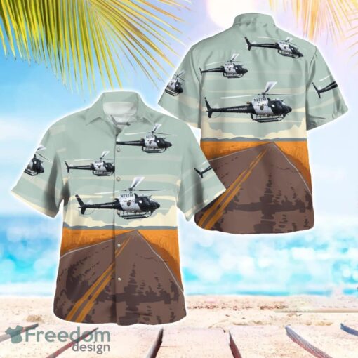 Houston Police Department H125 Airbus N2374F Beach Hawaiian Shirt Summer Gift Product Photo 1