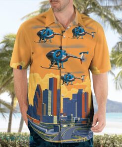 Houston Police Helicopter 78F (N5278F) Beach Hawaiian Shirt Summer Gift Product Photo 3