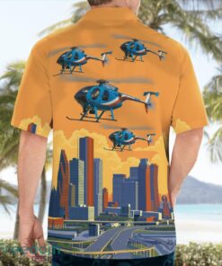 Houston Police Helicopter 78F (N5278F) Beach Hawaiian Shirt Summer Gift Product Photo 4