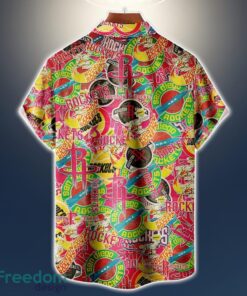 Houston Rockets Logo All Printed 3D Hawaiian Shirt For Fans NBA Hawaiian Shirt Product Photo 2