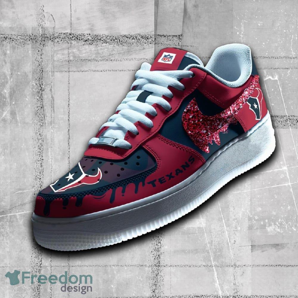 Houston Texans NFL Sparkling AF1 Shoes Craftsmanship All Over Print Gift Air Force 1 Sneaker image Houston Texans NFL Sparkling AF1 Shoes Craftsmanship All Over Print Gift Air Force 1 Sneaker - Houston Texans NFL Sparkling AF1 Shoes Craftsmanship All Over Print Gift Air Force 1 Sneaker