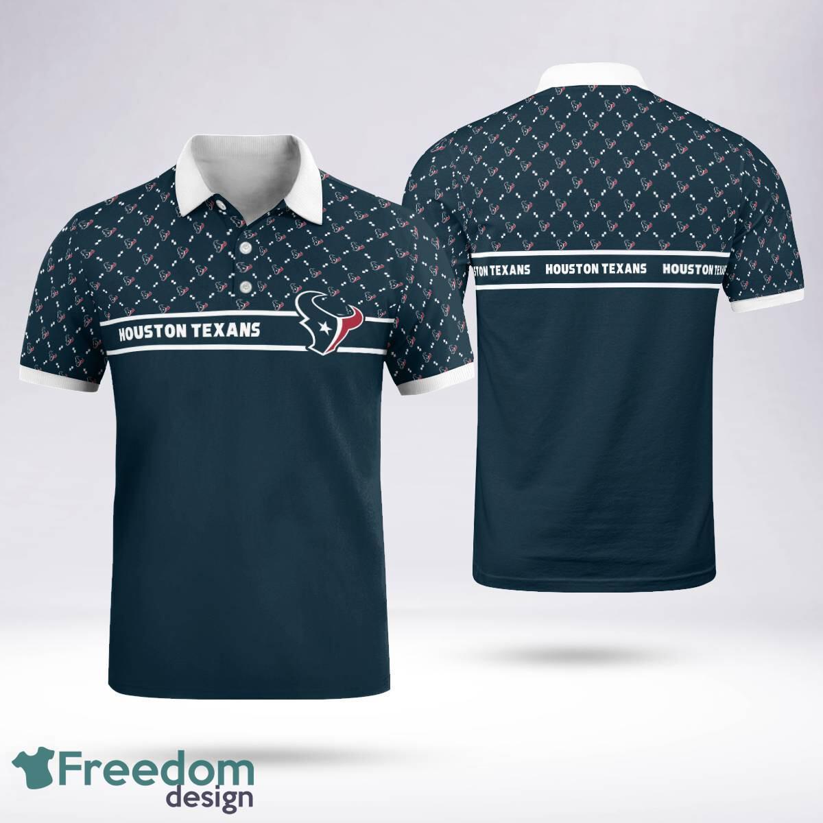 Houston Texans Team Logo Polo Shirt New For Men Women Fans image Houston Texans Team Logo Polo Shirt New For Men Women Fans - Houston Texans Team Logo Polo Shirt New For Men Women Fans