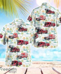 Houston, Texas, Houston Fire Department Aloha Hawaiian Shirt