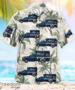 Houston, Texas, South Lake Houston EMS Aloha Hawaiian Shirt Product Photo 2