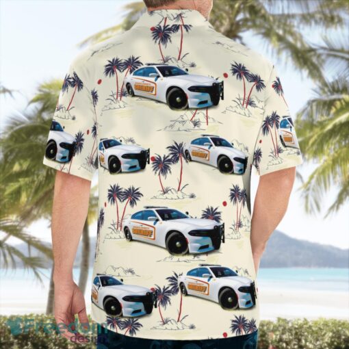 Hughes County Sheriff 3D Summer Aloha Hawaiian Shirt Product Photo 2