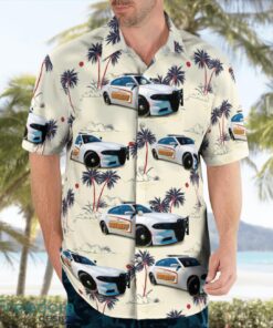 Hughes County Sheriff 3D Summer Aloha Hawaiian Shirt Product Photo 3