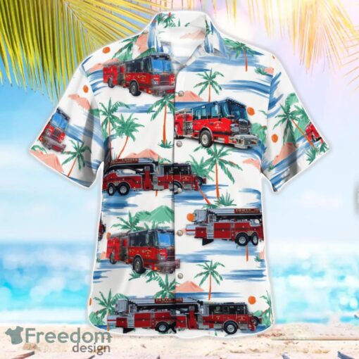 Huntersville Fire Department Beach Hawaiian Shirt Summer Gift Product Photo 2