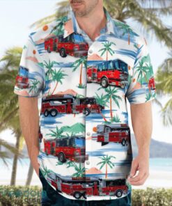 Huntersville Fire Department Beach Hawaiian Shirt Summer Gift Product Photo 3