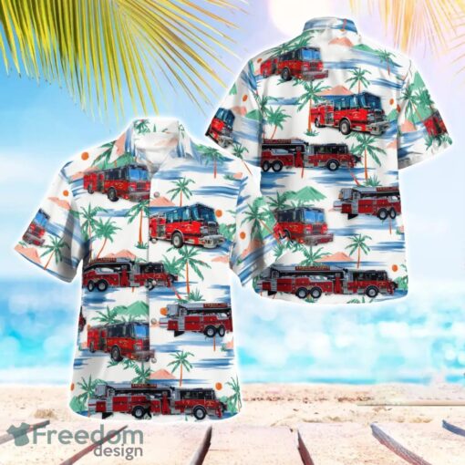 Huntersville Fire Department Beach Hawaiian Shirt Summer Gift Product Photo 1