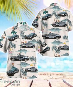 Huntersville Police Dodge Charger, NC Beach Hawaiian Shirt Summer Gift