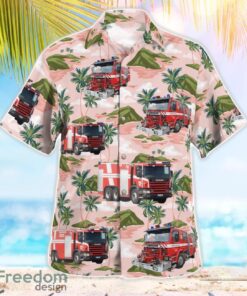 Hyvinkään VPK 3D Summer Aloha Hawaiian Shirt Product Photo 2