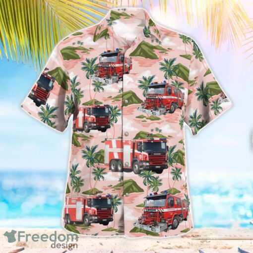 Hyvinkään VPK 3D Summer Aloha Hawaiian Shirt Product Photo 2