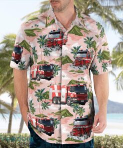 Hyvinkään VPK 3D Summer Aloha Hawaiian Shirt Product Photo 3