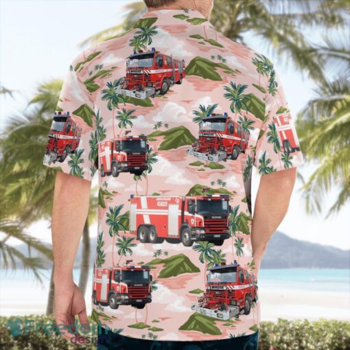 Hyvinkään VPK 3D Summer Aloha Hawaiian Shirt Product Photo 4