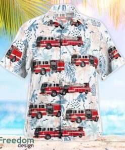 Idaho Boise Fire Department Tropical 3D Hawaiian Shirt Gift For Summer Product Photo 2