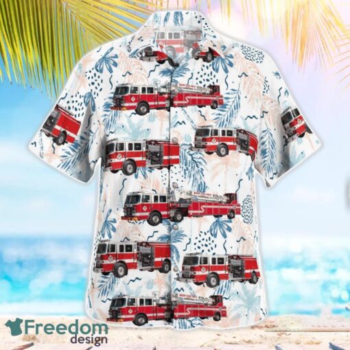 Idaho Boise Fire Department Tropical 3D Hawaiian Shirt Gift For Summer Product Photo 2