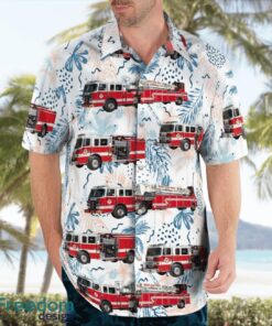 Idaho Boise Fire Department Tropical 3D Hawaiian Shirt Gift For Summer Product Photo 3