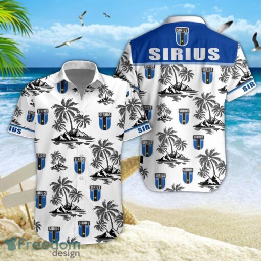 IK Sirius Fotboll Hawaii Shirt And Shorts For Men And Women Product Photo 1