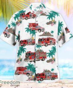 Illinois, Byron Fire Protection District Beach Hawaiian Shirt Summer Gift Product Photo 3