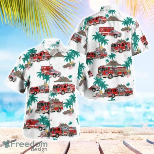 Illinois, Byron Fire Protection District Beach Hawaiian Shirt Summer Gift Product Photo 1