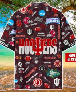 Indiana Hoosiers Logo Hawaiian Shirt For Fans Trending Beach Shirt Custom Name Product Photo 2