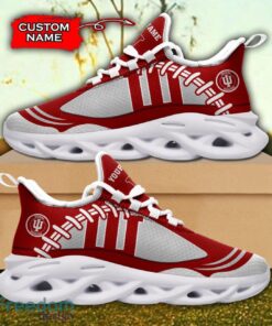 Indiana Hoosiers NCAA Max Soul Shoes Big Logo And Custom Name Sneakers For Men Women Product Photo 2