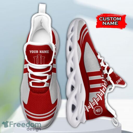 Indiana Hoosiers NCAA Max Soul Shoes Big Logo And Custom Name Sneakers For Men Women Product Photo 4