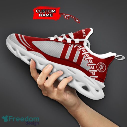 Indiana Hoosiers NCAA Max Soul Shoes Big Logo And Custom Name Sneakers For Men Women Product Photo 5