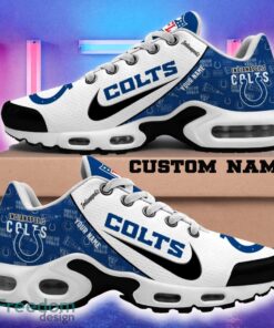 Indianapolis Colts NFL Air Cushion Sport Shoes New For Men Women Fans Custom Name - Indianapolis Colts Air Cushion Sports Shoes New_2