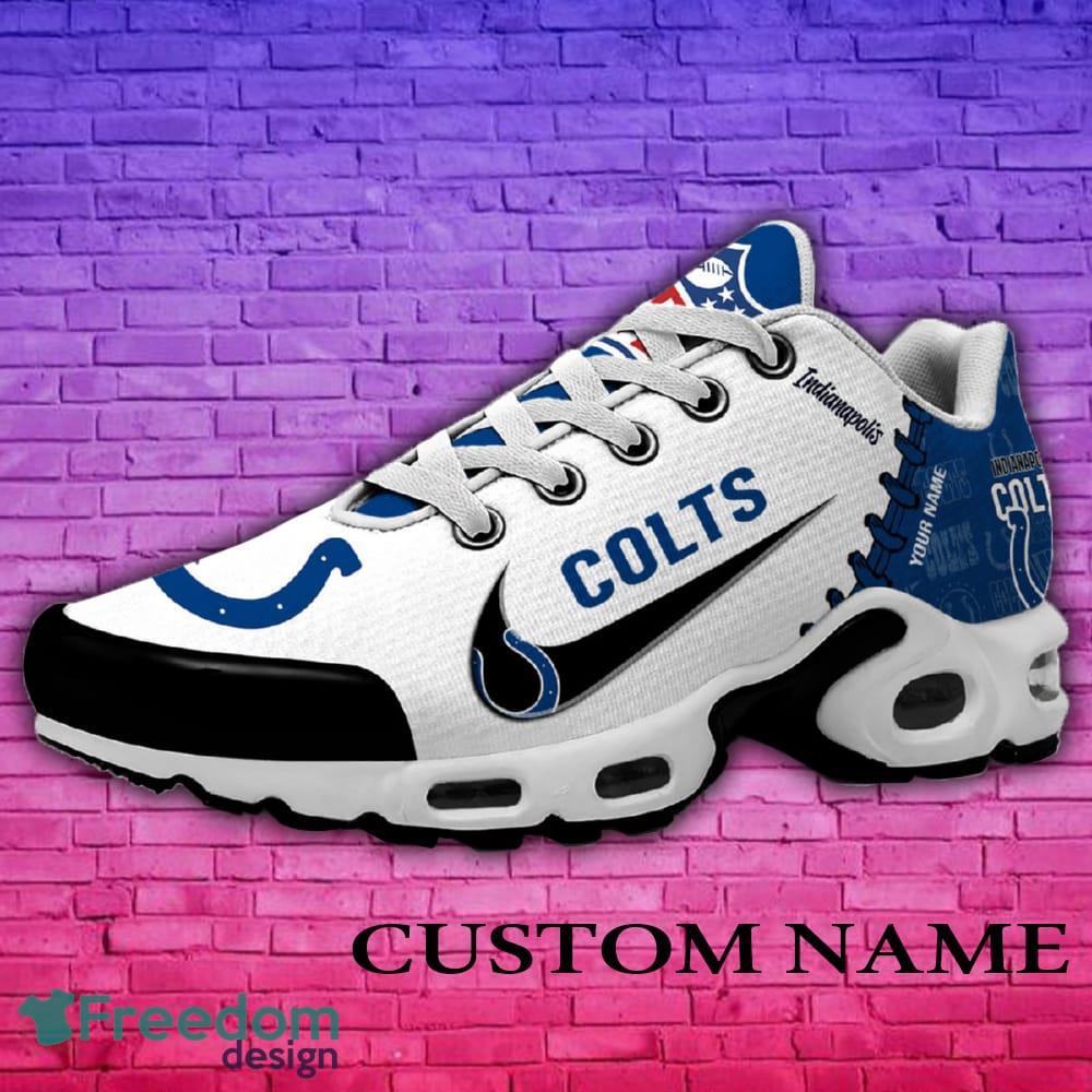 Indianapolis Colts NFL New Personalized Air Cushion Sport Shoes For Fans Gift image Indianapolis Colts NFL New Personalized Air Cushion Sport Shoes For Fans Gift - Indianapolis Colts New Air Cushion Sport Shoes_1