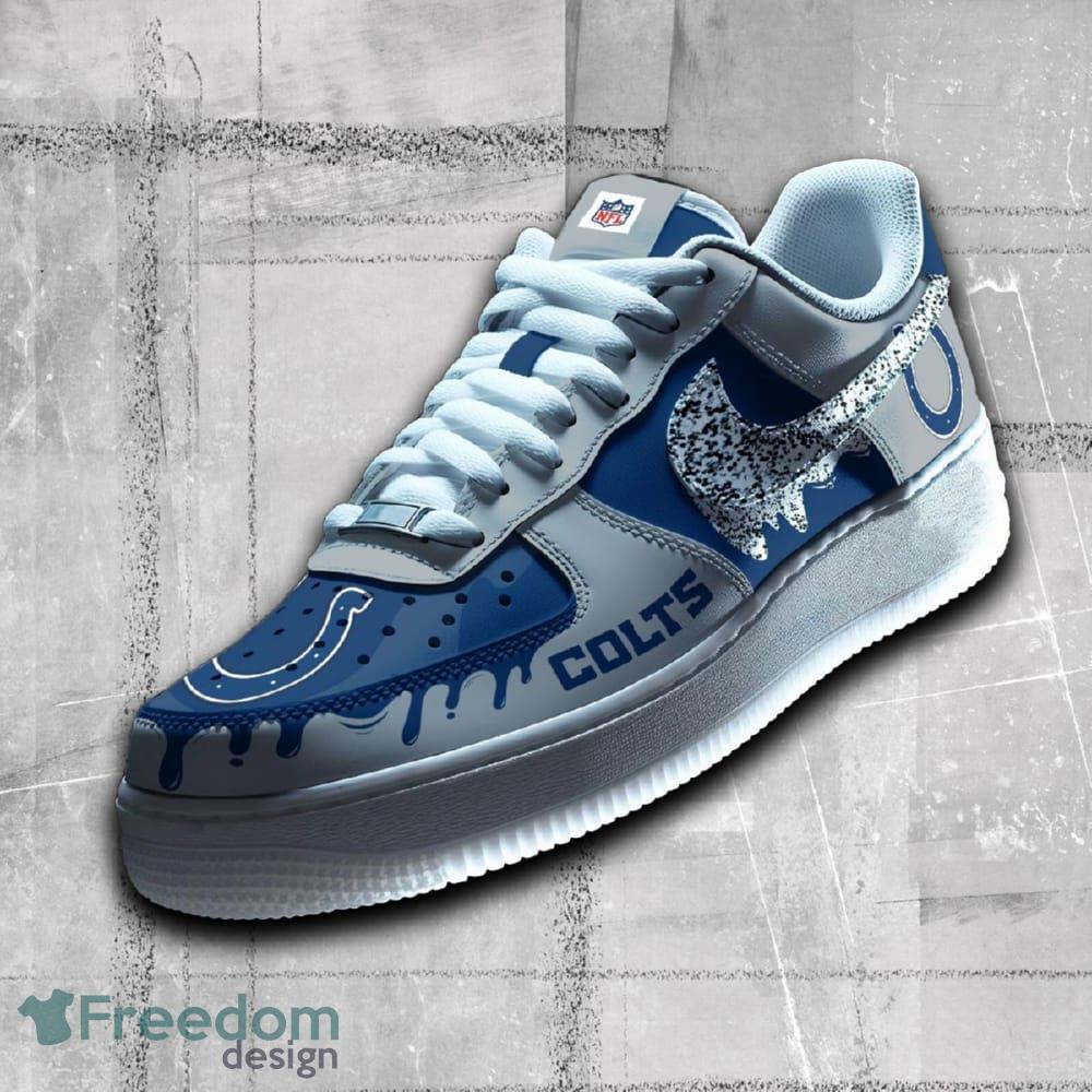 Indianapolis Colts NFL Sparkling AF1 Shoes Influence All Over Print Gift Air Force 1 Sneaker image Indianapolis Colts NFL Sparkling AF1 Shoes Influence All Over Print Gift Air Force 1 Sneaker - Indianapolis Colts NFL Sparkling AF1 Shoes Influence All Over Print Gift Air Force 1 Sneaker