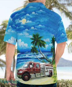 Inverness Fire Department, Florida 3D Hawaiian Shirt Product Photo 2