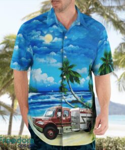 Inverness Fire Department, Florida 3D Hawaiian Shirt Product Photo 4