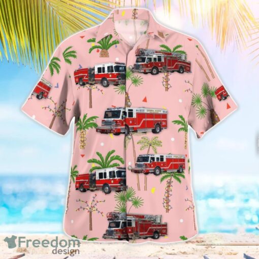 Iowa City Fire Department Beach Hawaiian Shirt Summer Gift Product Photo 2