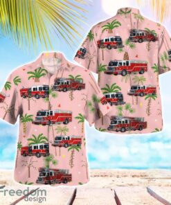 Iowa City Fire Department Beach Hawaiian Shirt Summer Gift