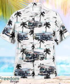 Irwin Fire Department 3D Hawaiian Shirt Product Photo 2