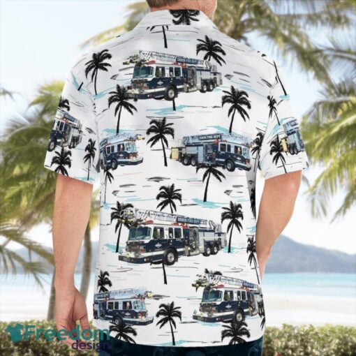 Irwin Fire Department 3D Hawaiian Shirt Product Photo 4