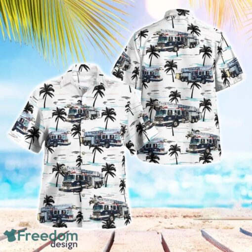 Irwin Fire Department 3D Hawaiian Shirt Product Photo 1