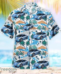 Italy, Polizia di Stato (State Police) Hawaiian Shirt Beach Shirt Summer Holiday Gift Product Photo 2