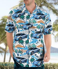 Italy, Polizia di Stato (State Police) Hawaiian Shirt Beach Shirt Summer Holiday Gift Product Photo 3