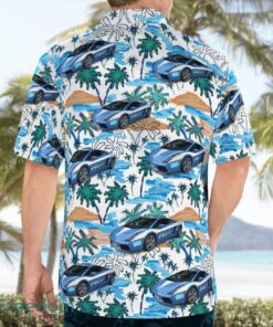 Italy, Polizia di Stato (State Police) Hawaiian Shirt Beach Shirt Summer Holiday Gift Product Photo 1