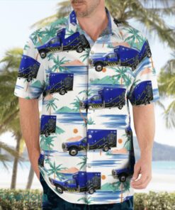 Jackson County, Iowa, Bellevue Emergency Medical Services Hawaiian Shirt Summer Beach Gift Product Photo 3