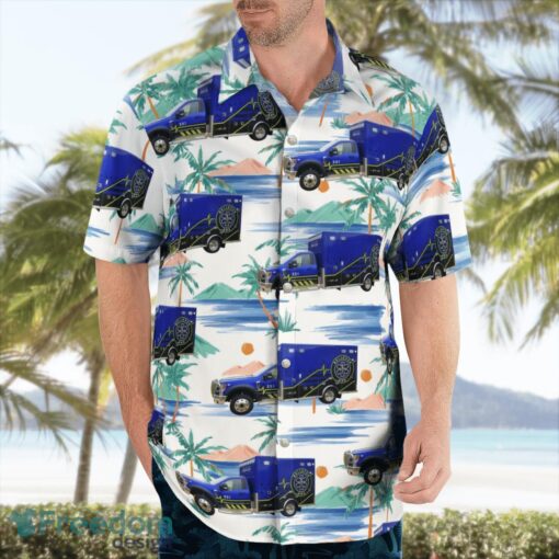 Jackson County, Iowa, Bellevue Emergency Medical Services Hawaiian Shirt Summer Beach Gift Product Photo 3